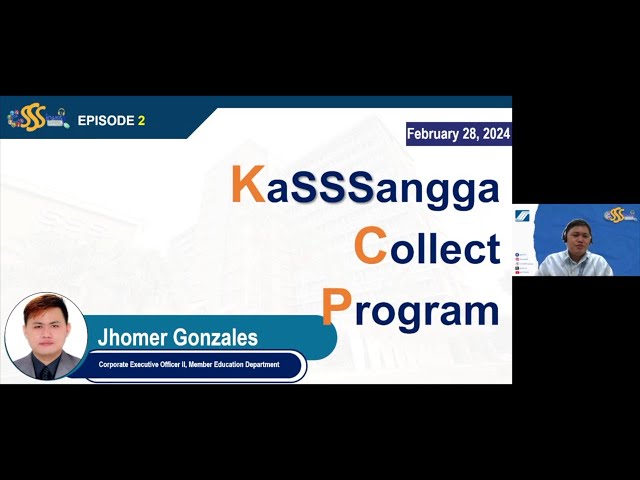 #eSSSkwela Webinar S03E02 | KaSSSangga Collect Program