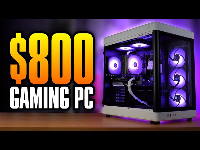 BEST $800 Gaming PC! 1440p / 4K & AESTHETIC AF