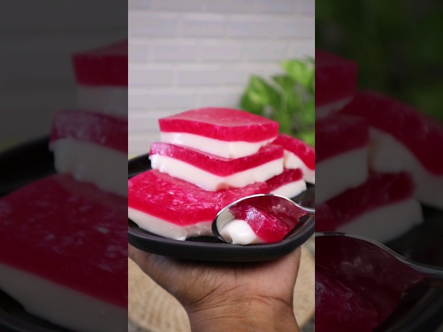 කට පිස්සු වට්ටන සුපිරි පුඩිමක් easy jelly pudding #mrkitchenrecipe