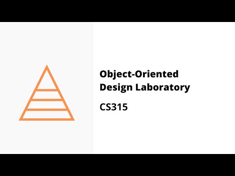 CS315: Object Oriented Design Lab