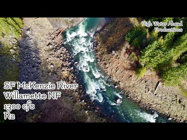 Rafting the South Fork of the McKenzie River ~ 1300 CFS ~ Winter Rafting in Oregon