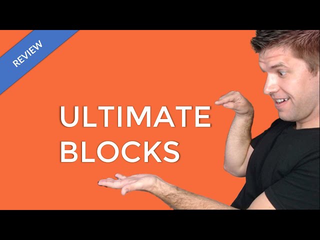 Ultimate Blocks will make your Review posts AMAZING in Gutenberg