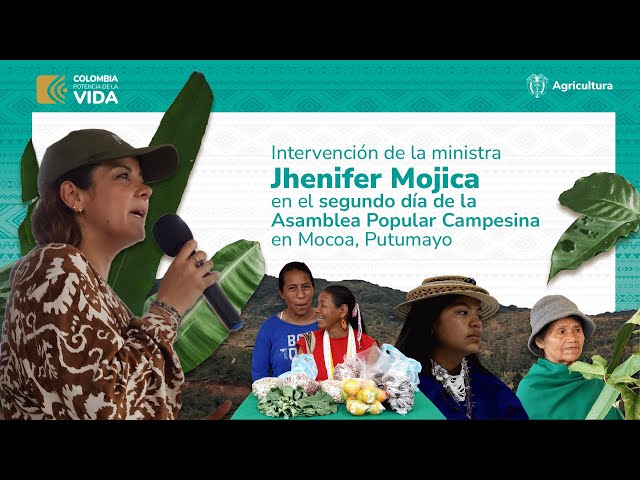 Palabras de la ministra Jhenifer Mojica en la Asamblea Popular Campesina - Yopal, Casanare