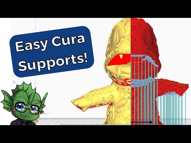 Cura Supports for Beginners: Tutorial & Recommend Settings!