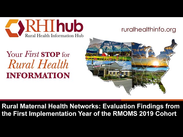 Evaluation Findings from the First Implementation Year of the RMOMS 2019 Cohort