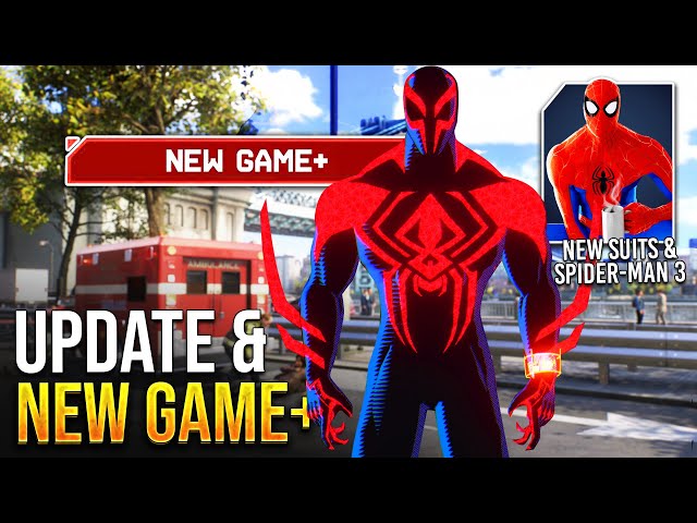 Spider-Man 2 PS5 - New Update, Spider Man 3, New Game Plus & New Suits