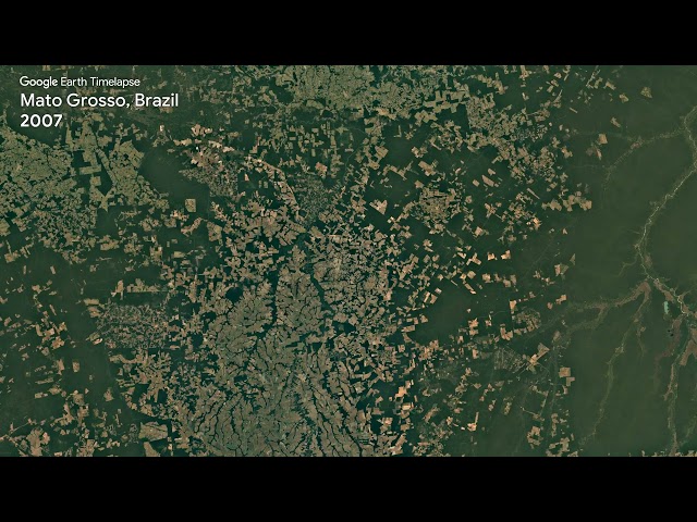 Mato Grosso, Brazil - Earth Timelapse