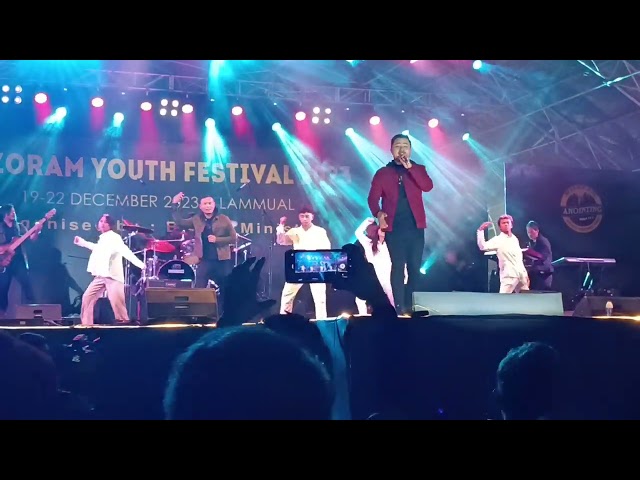 Jonathan Lianhna,Zorema Khiangte,Uncle Joe - Beiseina (Live) | Mizoram youth festival