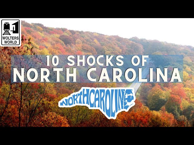 North Carolina: Things That Surprise Tourists to North Carolina