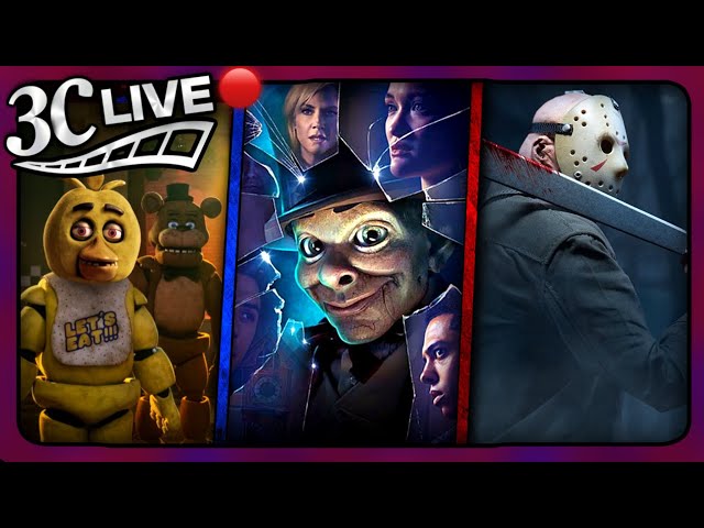 3C Live - Friday The 13th, Goosebumps Review, FNAF Movie Updates