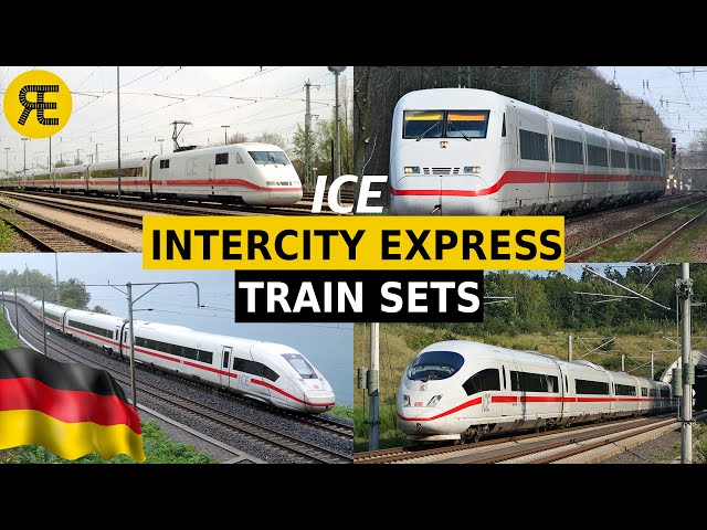 Evolution of German InterCity-Express Trains - Explained