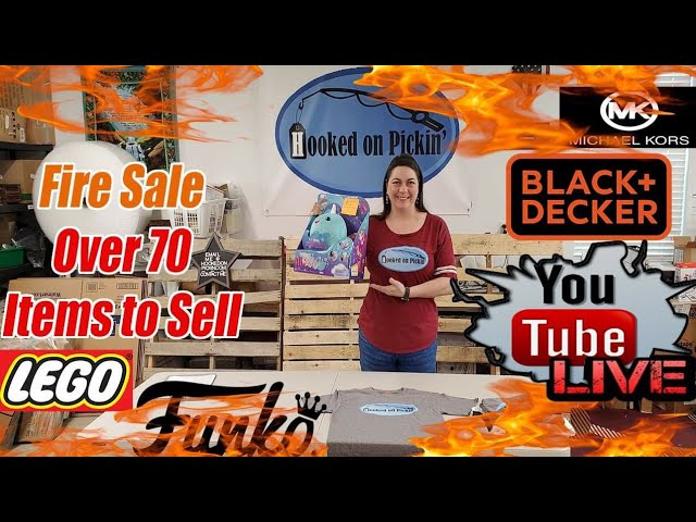 Fire Sale - Selling Over 70 Items Direct To You! Come & Buy All The Items You See Me Unbox Reselling