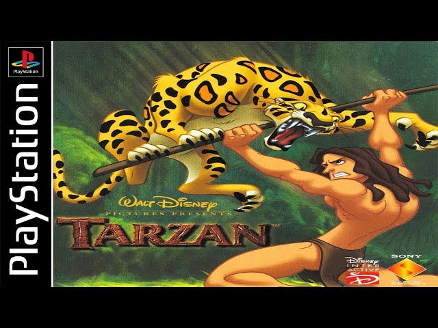 Disney's Tarzan - Story 100% - Full Game Walkthrough / Longplay (PS1)