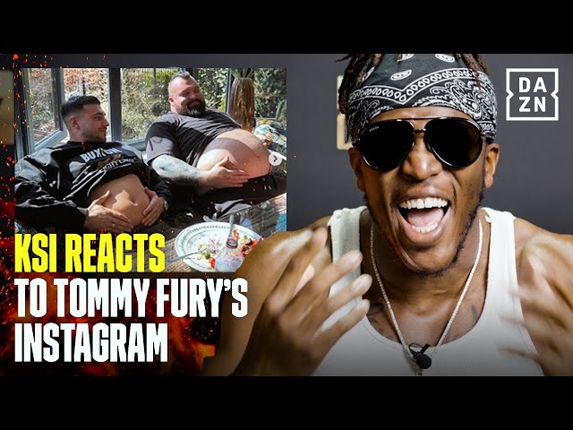 KSI reacts to Tommy Fury’s Instagram! ‘The most DISGUSTING thing I’ve ever seen’