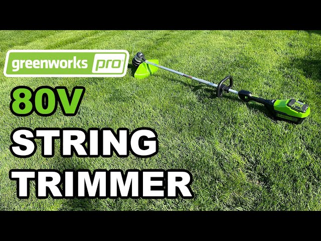 Greenworks PRO 80 volt String Trimmer Long Term Review