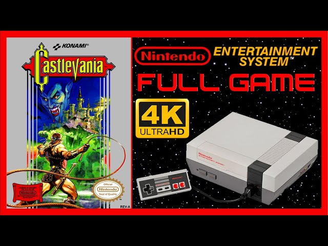 Castlevania [NES] - Full Game Walkthrough / Longplay (4K60ᶠᵖˢ UHD)