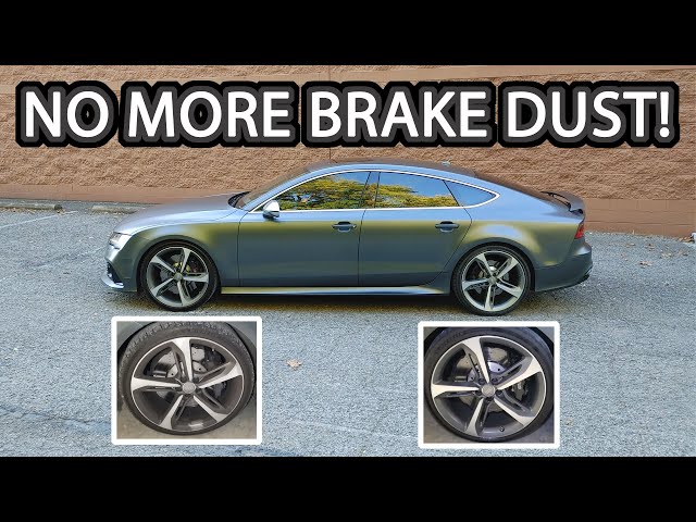 How to Change Audi RS7 Brakes (No More Dust)