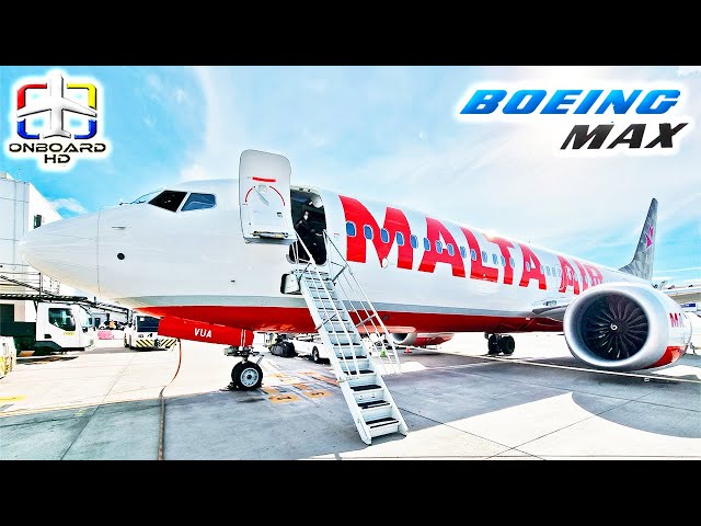 TRIP REPORT | First Time on Malta Air B737MAX | Milan Bergamo to Tenerife | Ryanair Boeing 737 MAX