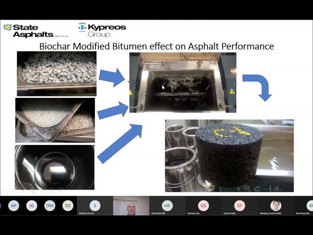 WEBInar: Alex Let, Biochar in Bitumen and Asphalt