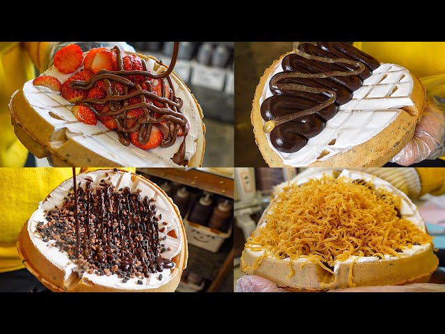 Top 12! Yummy Waffle Making Compilation – Korean Street Food