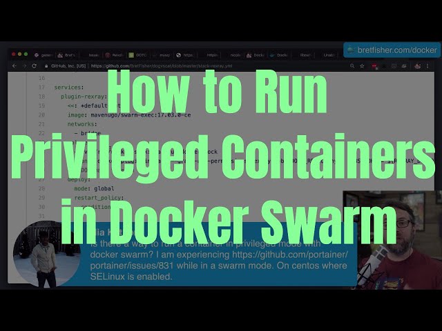How to Run Privileged Containers in Swarm