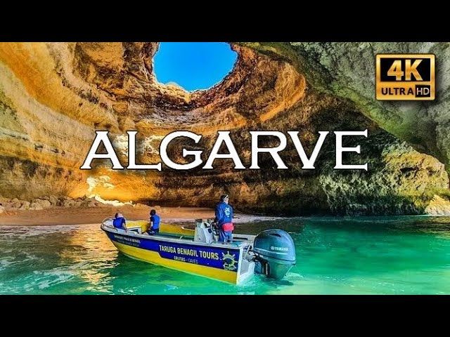 Adventure Boat Tour • Algarve Portugal - Tours to the caves of Benagil  GoPro HERO 8 • 4K