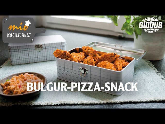 Bulgur-Pizza-Snack - mio-online erklärt euch wie es geht