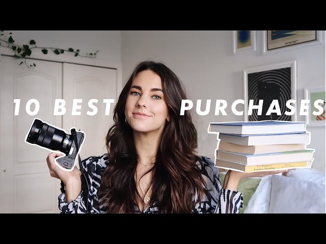 The 10 Best Purchases I've Made in My 20's