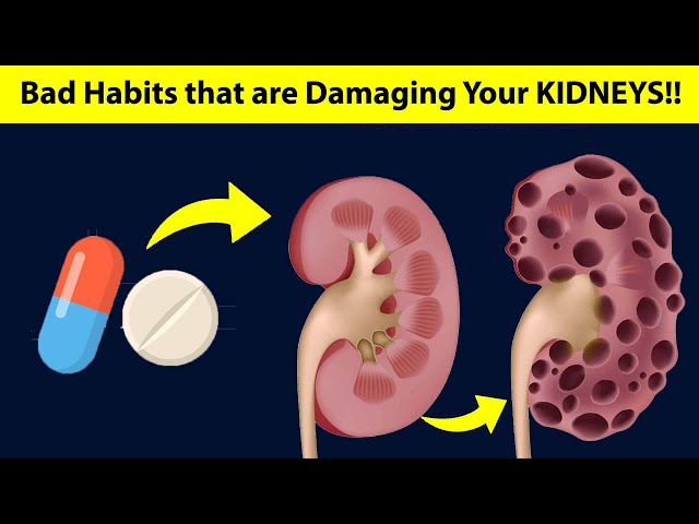 8 Bad Habits that are Damaging your KIDNEYS!!