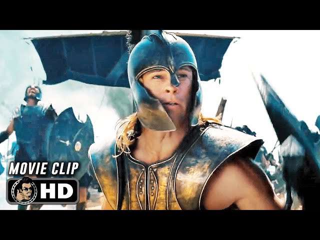 Beach Battle Scene | TROY (2004) Brad Pitt, Movie CLIP HD
