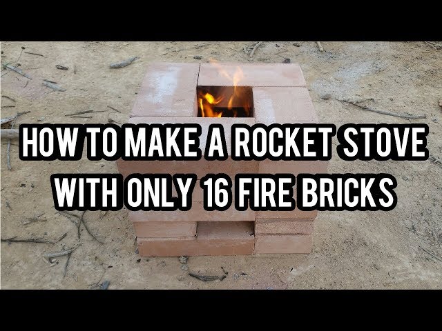 The 16 Brick Rocket Stove