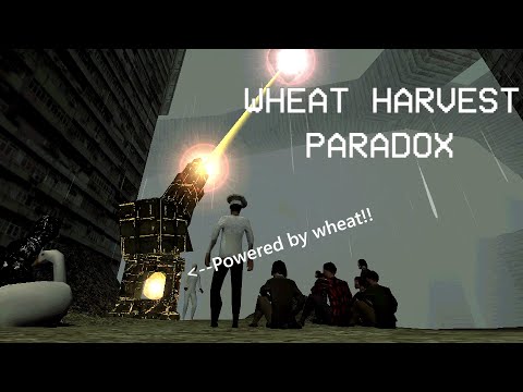 Harvesting wheat to stop a meteor! | Wheat Harvest Paradox