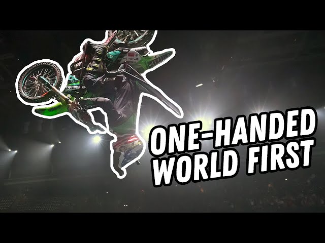 Bruce Cook's One-Handed World First