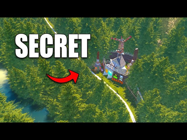 I Built A Secret Solo Forest Base In Rust...