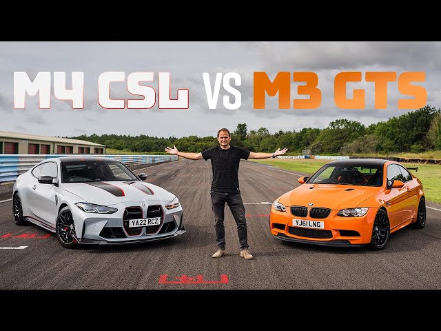 ULTIMATE BMW TRACK SHOOTOUT | New M4 CSL vs E92 M3 GTS | Hot Laps, Drifting | Ben Collins | 4K