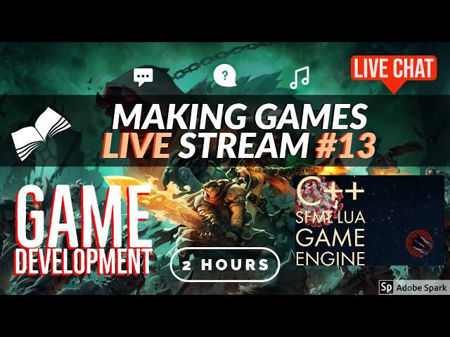 C++ GAME DEVELOPMENT LIVE | Hang out, talk, chill, have fun
