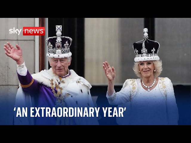 The King's first year: The busy and challenging 12 months