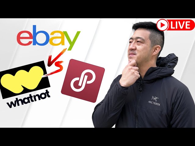 Which is best in 2023? eBay, Poshmark or Whatnot? LIVE Q&A