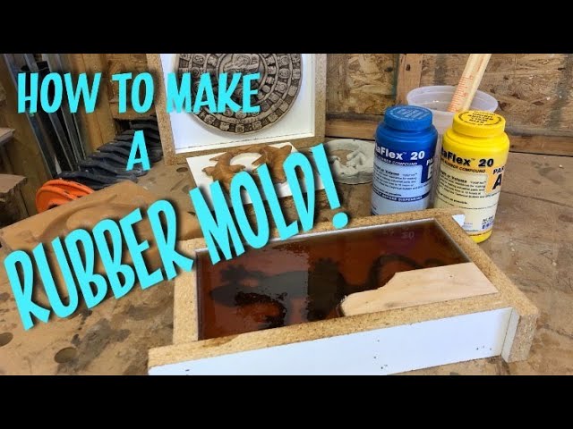 How to make a Rubber Mold with Smooth On for Concrete