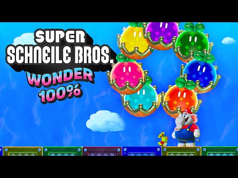 Super Mario Bros. Wonder 100%