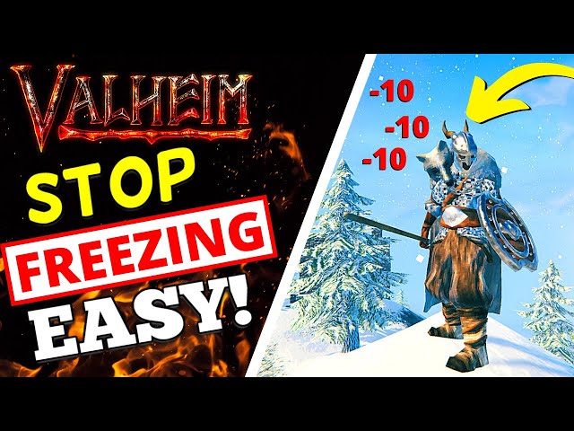 Valheim - How To Stop Freezing! Mountain Guide!