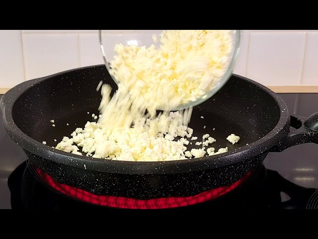 NO fuss! Just pour the cottage cheese into the pan! I don't buy anymore! 2 recipes
