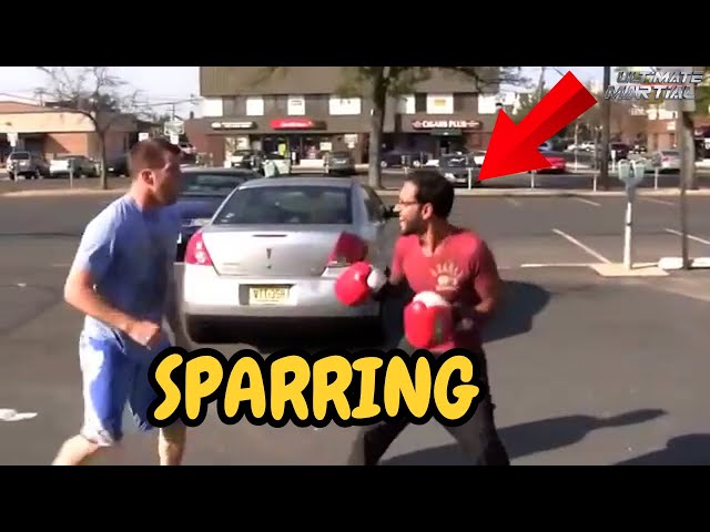 When Sparring Turns Into A Street Fight - Goes Off The Rails