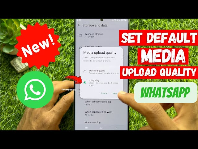 How to Set Default Media upload quality for Photos And Videos On WhatsApp | WhatsApp New Update 2024