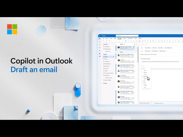 How to draft an email with Copilot | Microsoft Copilot Tutorial