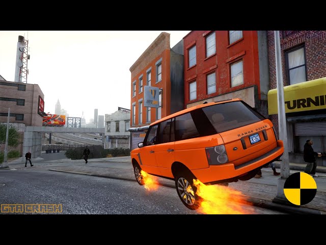 GTA 4 CRASH TESTING REAL CAR 387