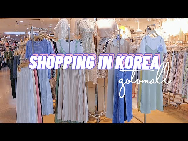 GOTOMALL Summer Fashion Haul, What $50 can buy at underground shopping center | 고투몰 KOREA VLOG