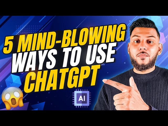 ChatGPT Tutorial: 5 Mind-Blowing Ways To Use This AI (Jasper Killer?!)