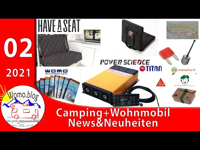 Camping + Wohnmobil News und Neuheiten 2/21