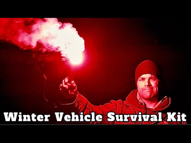 How to Build a Winter Vehicle Survival Kit! Road Warrior!